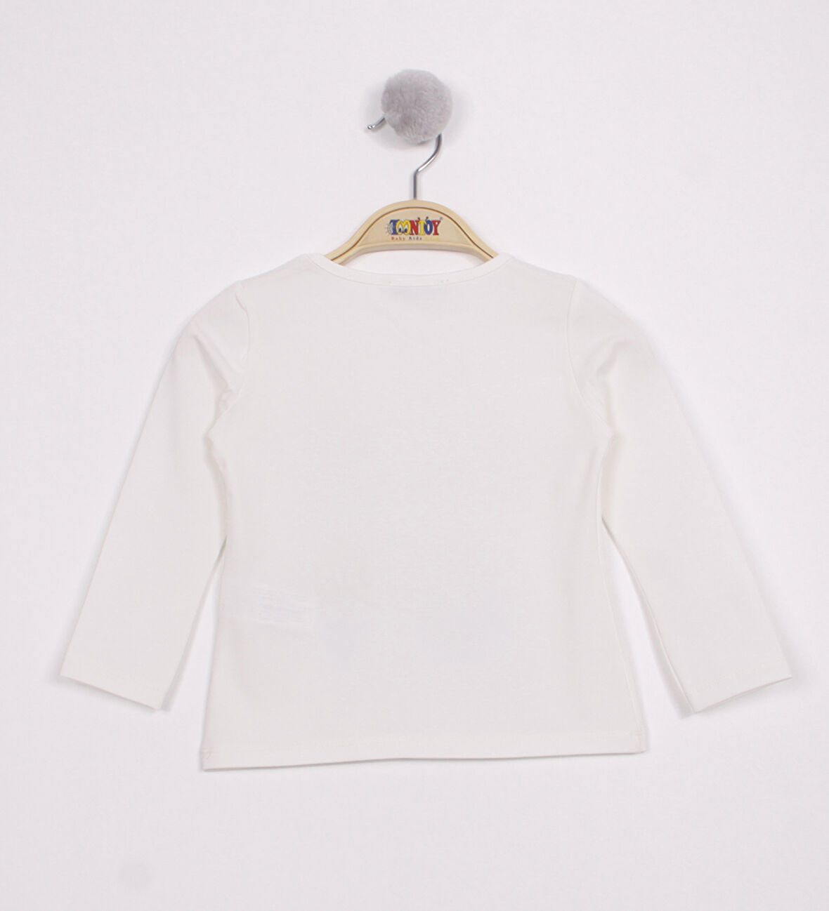 Toontoy Kız Çocuk Papatya Vazo Baskılı T-Shirt