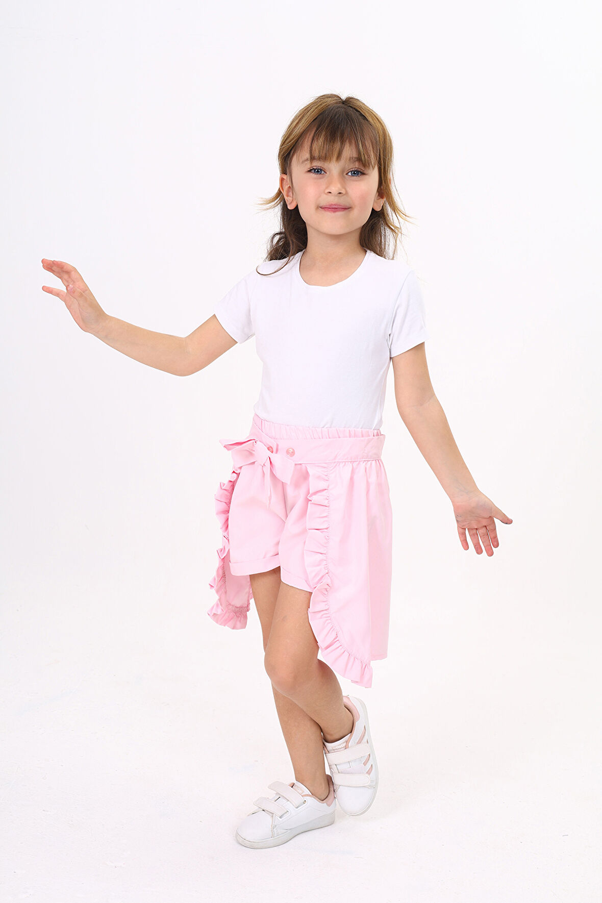 Toontoy Kız Çocuk Etekli Şort