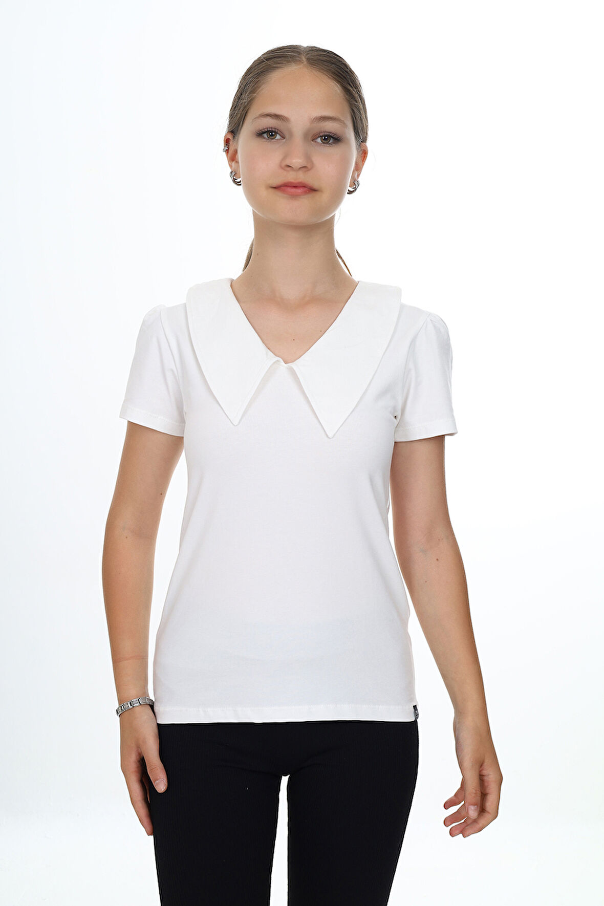 Toontoy Kız Çocuk Okul Tişört