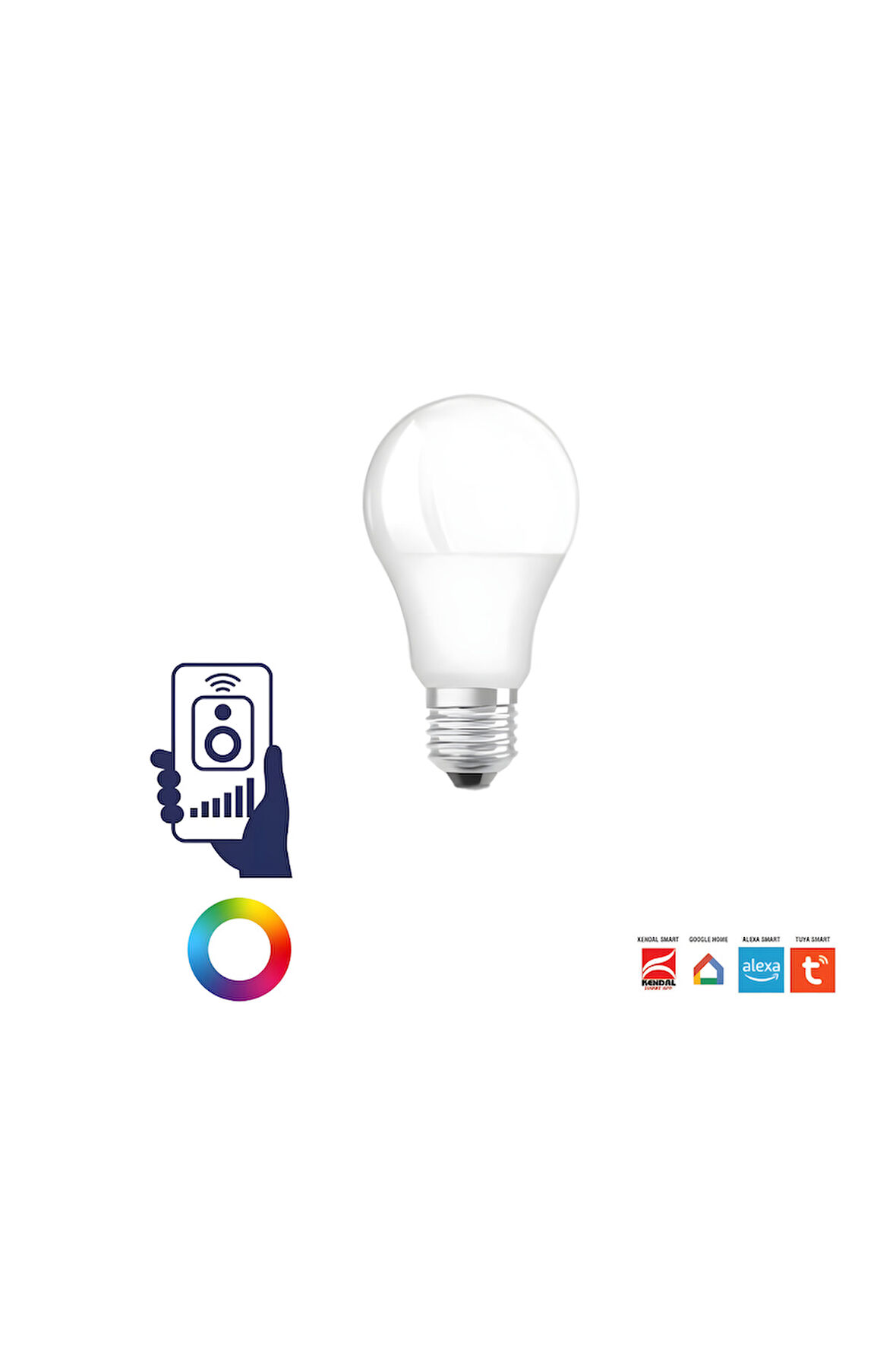 KES301 RGB Akıllı ampül (9W 24V – 850 Lümen – RGB)