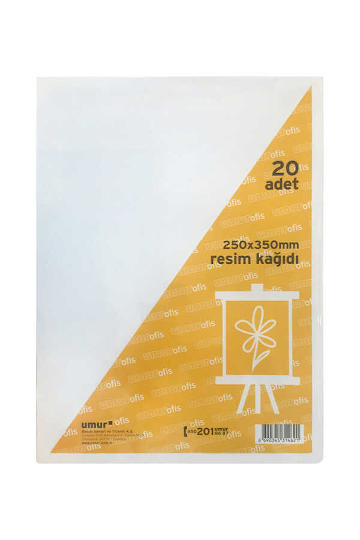 Umur Resim Kağıdı 120 gr 20li 25 x 35 cm