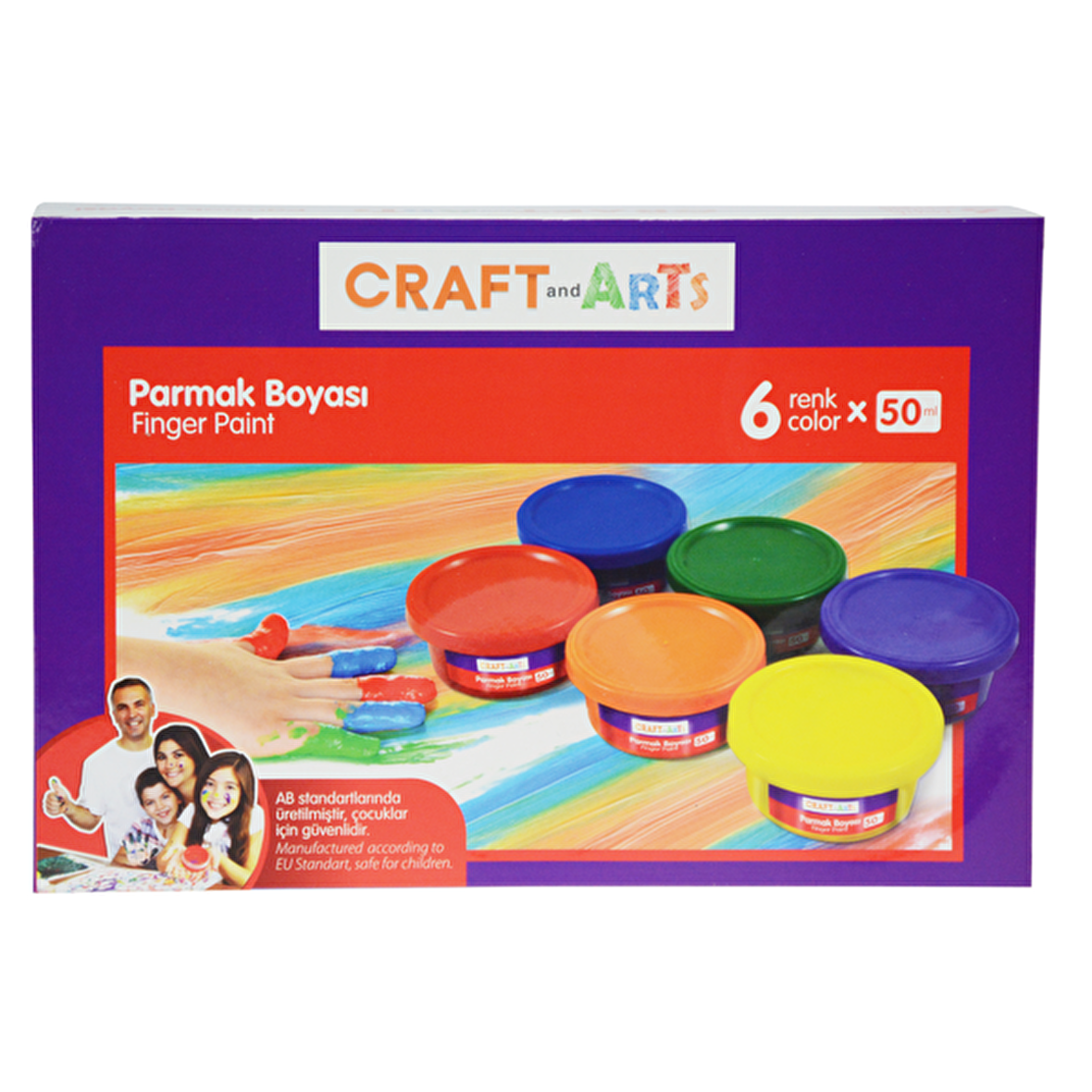 Umix Parmak Boyası Craft&Art 6 LI U1567-KRS