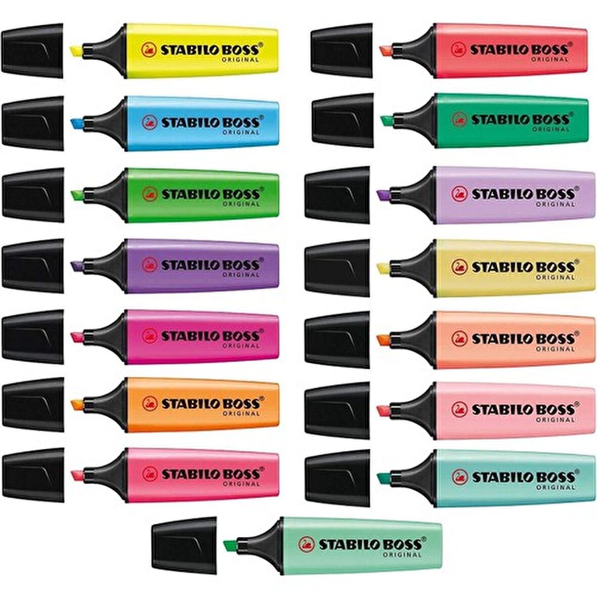Stabilo Fosforlu Kalem Boss Orıgınal 15 Li Set