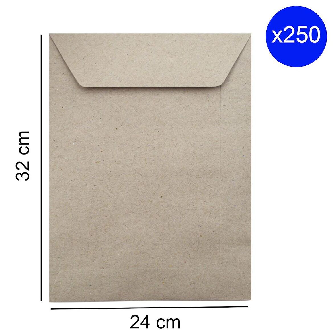 Oyal Torba Zarf 24x32 Kraft 90 GR Silikonlu 250 li(1 Koli)