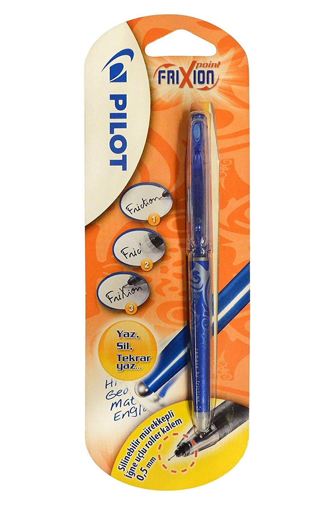 PILOT Frixion point 0.5 - Mavi Blister BL-FRP5-L-BL1