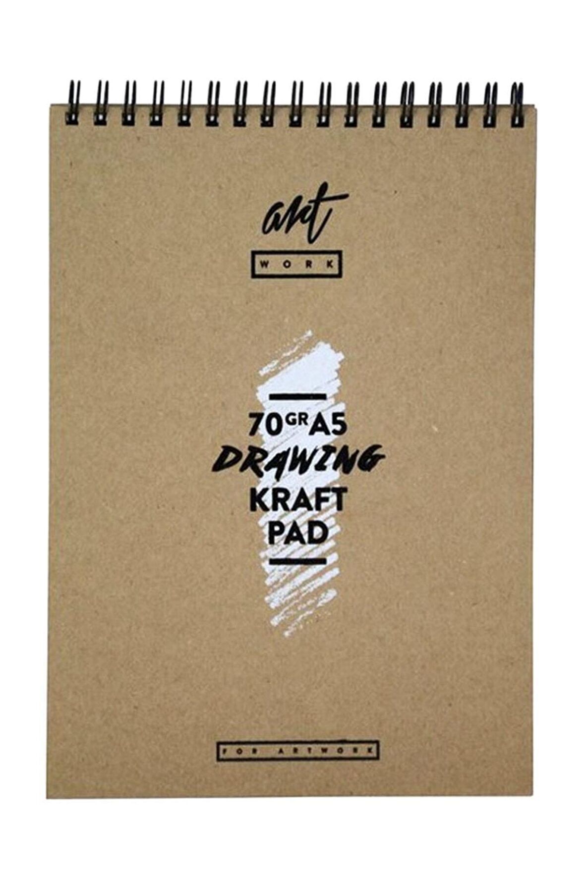 Artwork A5 Kraft Çizim Bloğu 70 Gr 50 Yaprak (Art-70-A5)