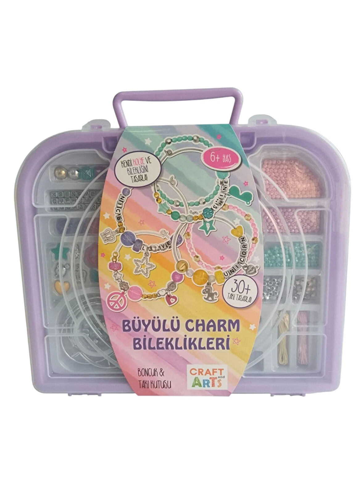 Craft And Arts 11524 Kendin Tasarla Takı Büyülü Charm Bileklikleri