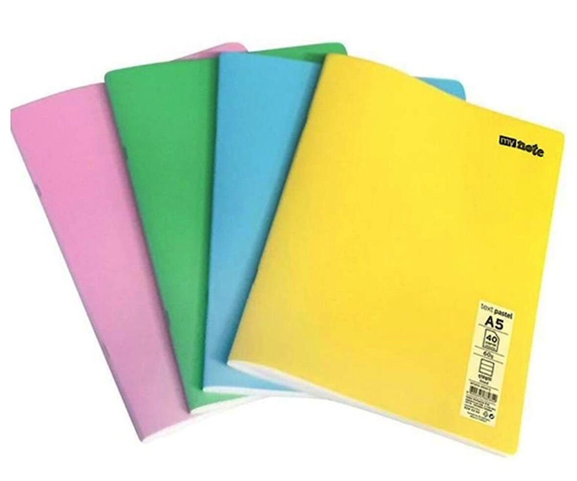 Mynote 80 Yaprak Çizgili A4 Defter Pp Kapak - 3 adet