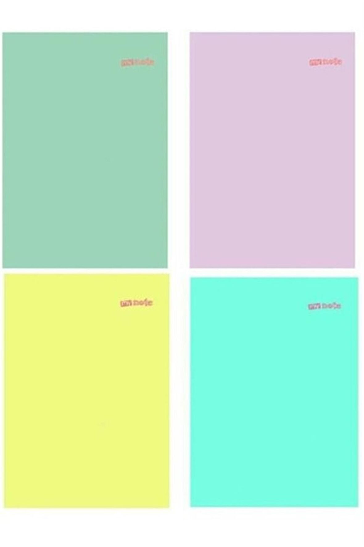 Text Pastel Defter 80 Yaprak Kareli