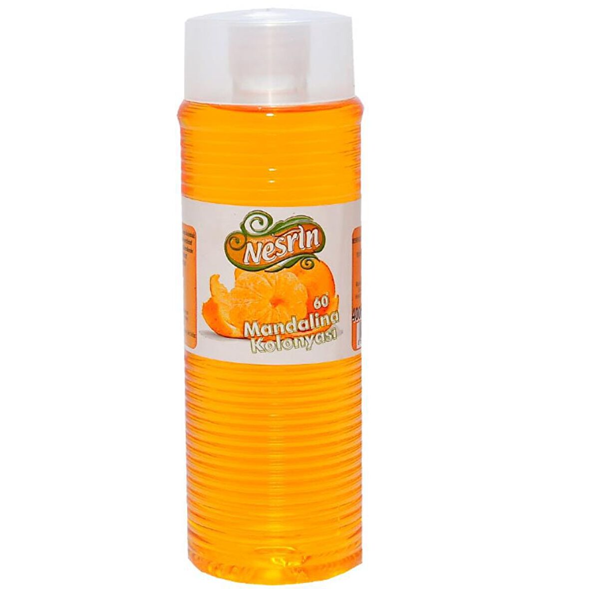 Nesrin Mandalina 60 Derece Pet Şişe 400 ml Kolonya