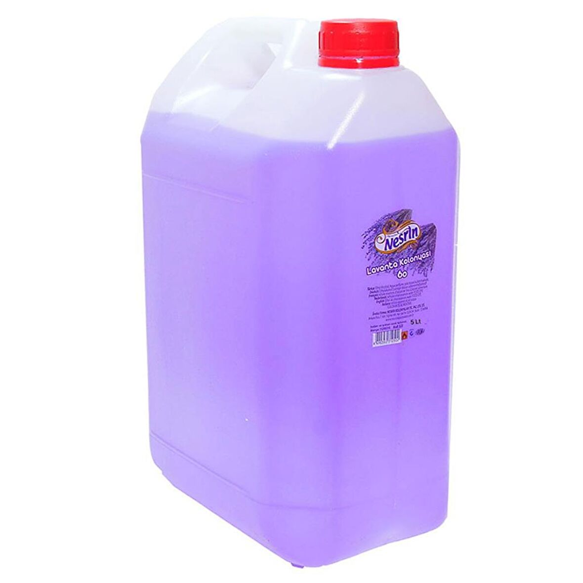 Nesrin Lavanta 60 Derece Pet Bidon 5 lt Kolonya