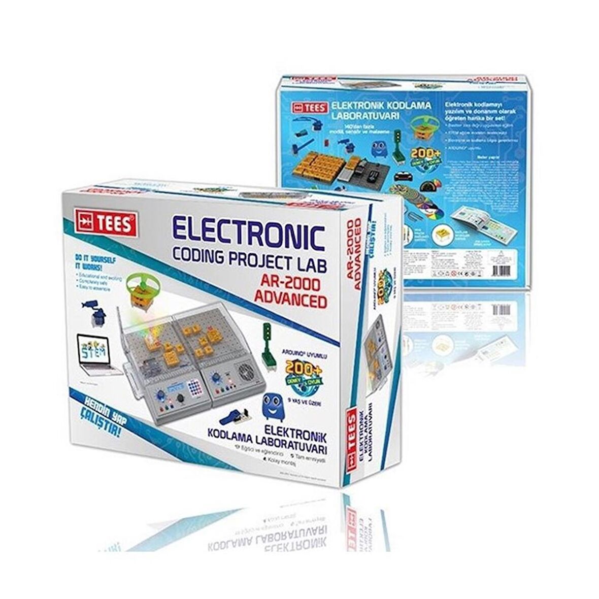 Tees Ar-2000 Süper Gelişmiş Kodlama LAboratuvarı Arduino® Uyumlu Yeni
