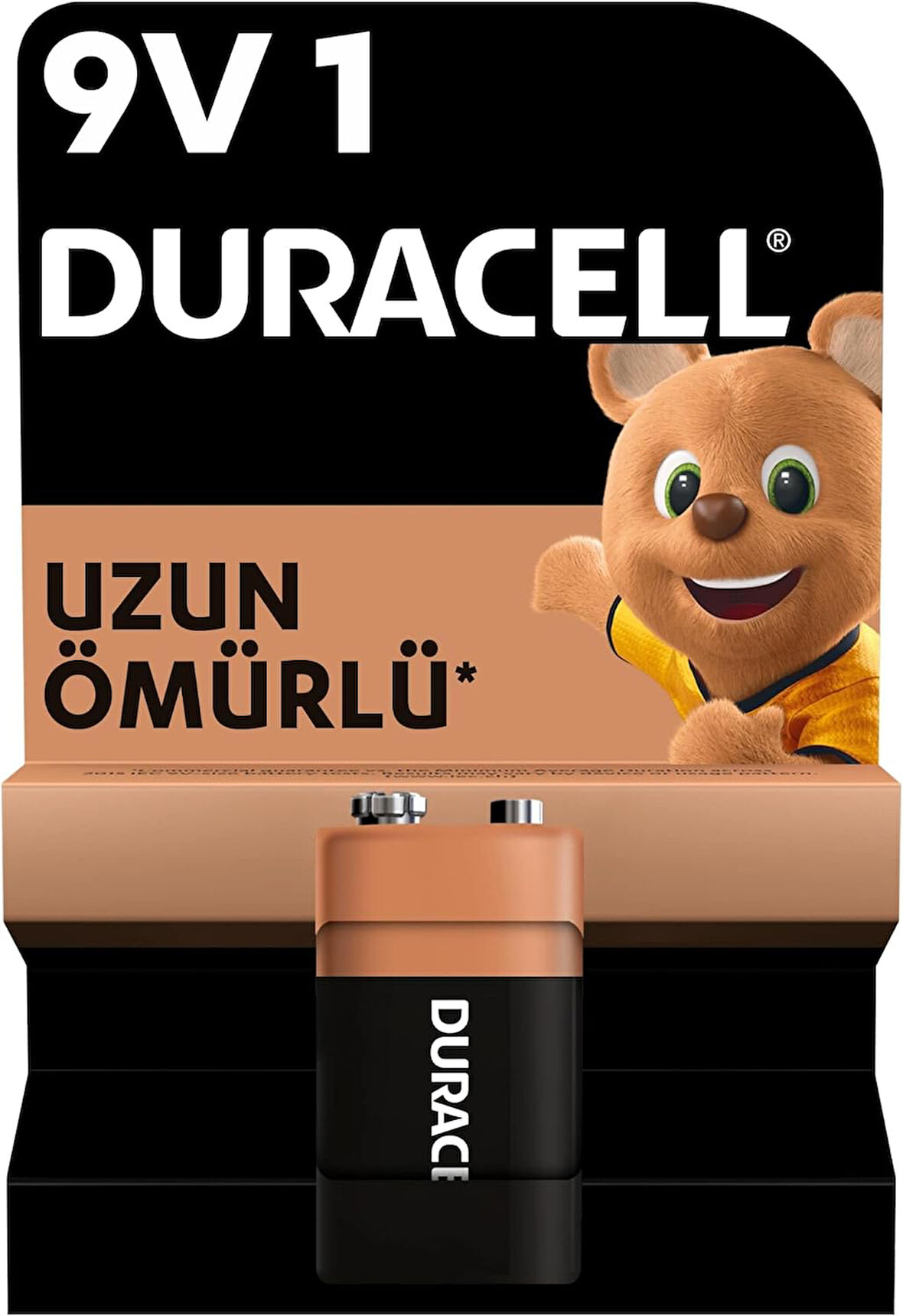 9V Alkalin Pil (1'li paket) 6LR61/MN1604