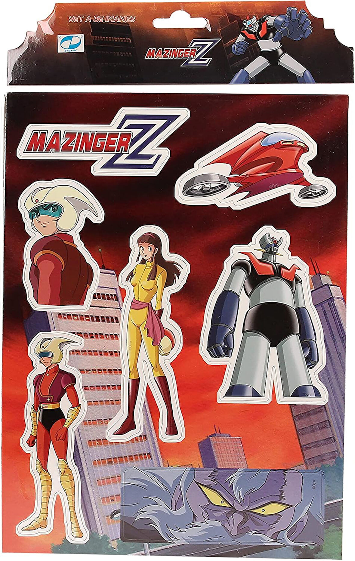 Toys Mazinger Z Magnet Set A Mazinger Magnet Seti