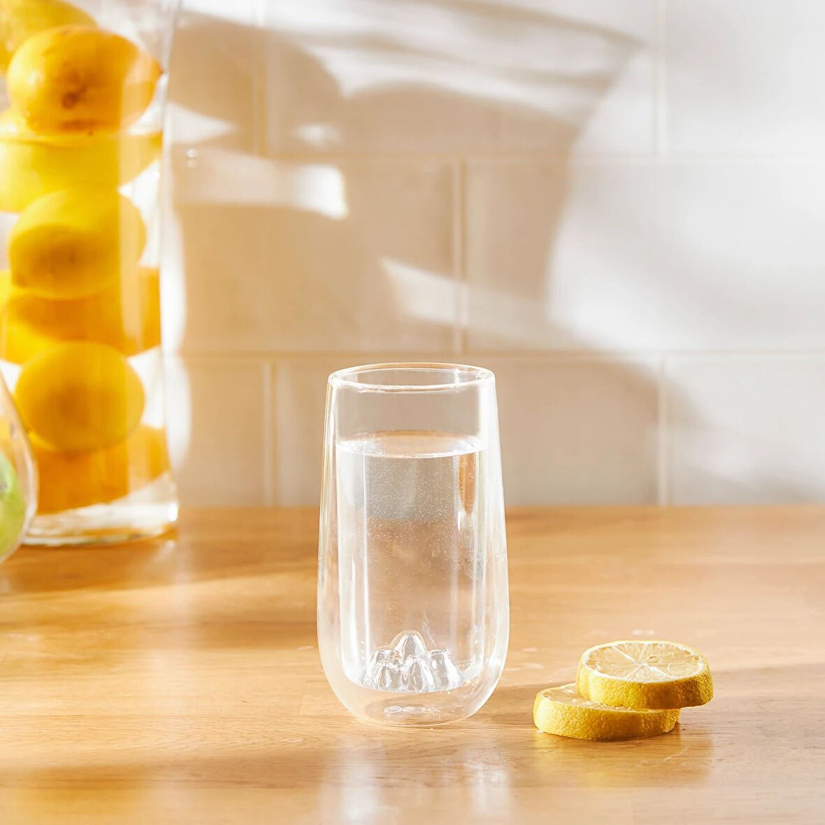 Globe Çift Cidarlı Volkan Kısa Bardak, 250 Milliliters