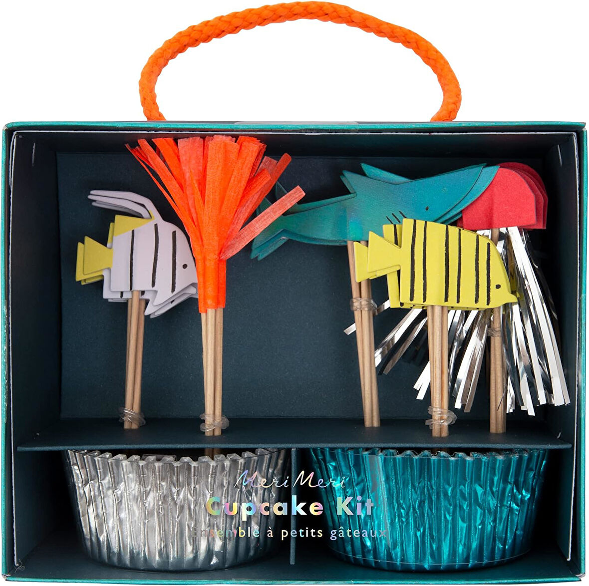 Meri Denizlerin Altı Cupcake Kit (24'lü)