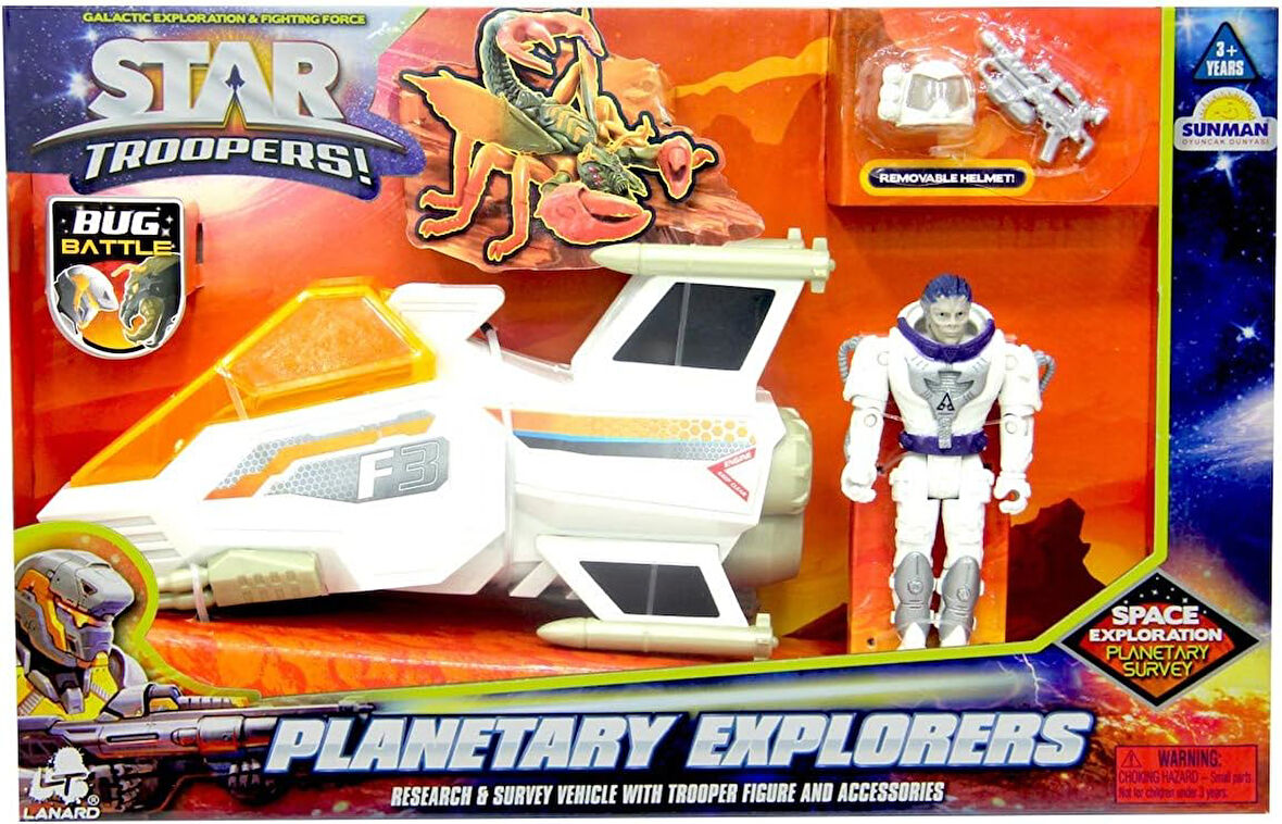 Star Trooper Gezegen Kaşifleri Figür