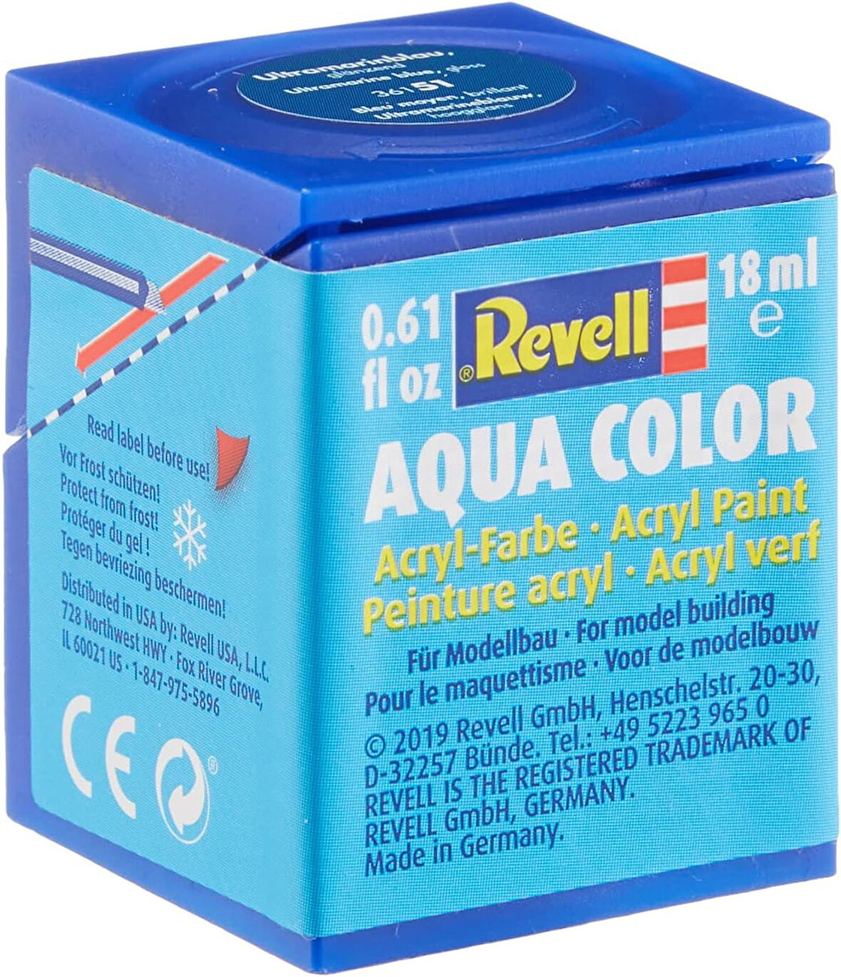 - Su Bazlı Maket Boyası Lacivert Mavi Parlak 18 Ml (36151)