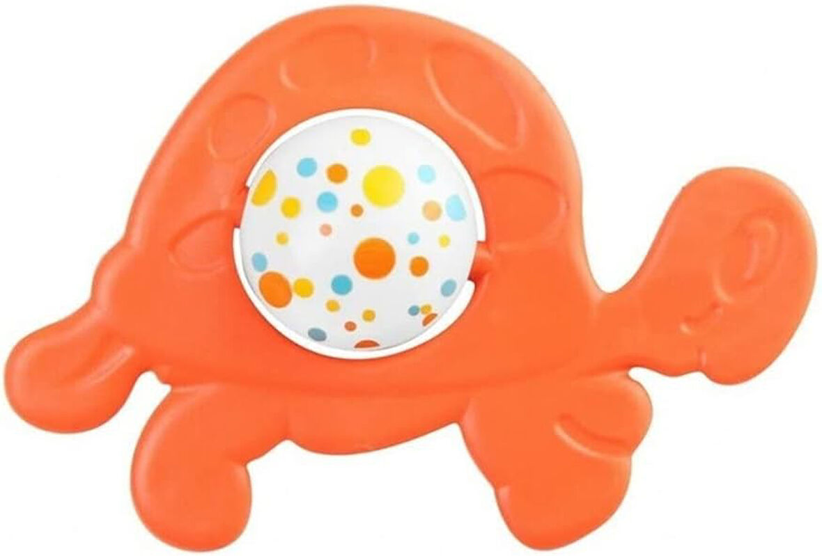 Be Child Sevimli Kaplumbağa Diş Kaşıyıcı & Çıngırak
