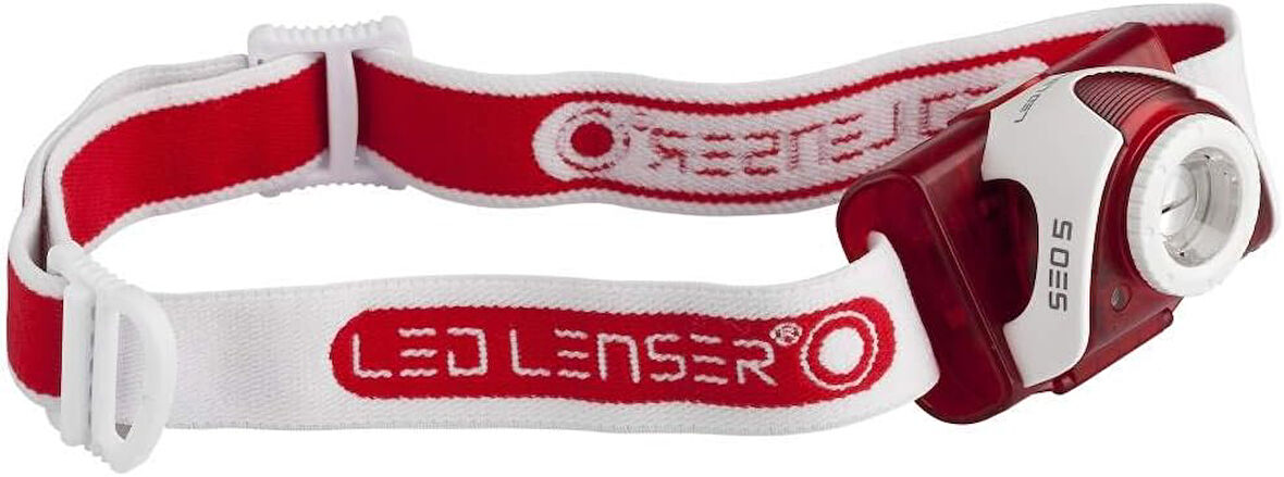 Lenser el feneri SEO 5, kırmızı 6006