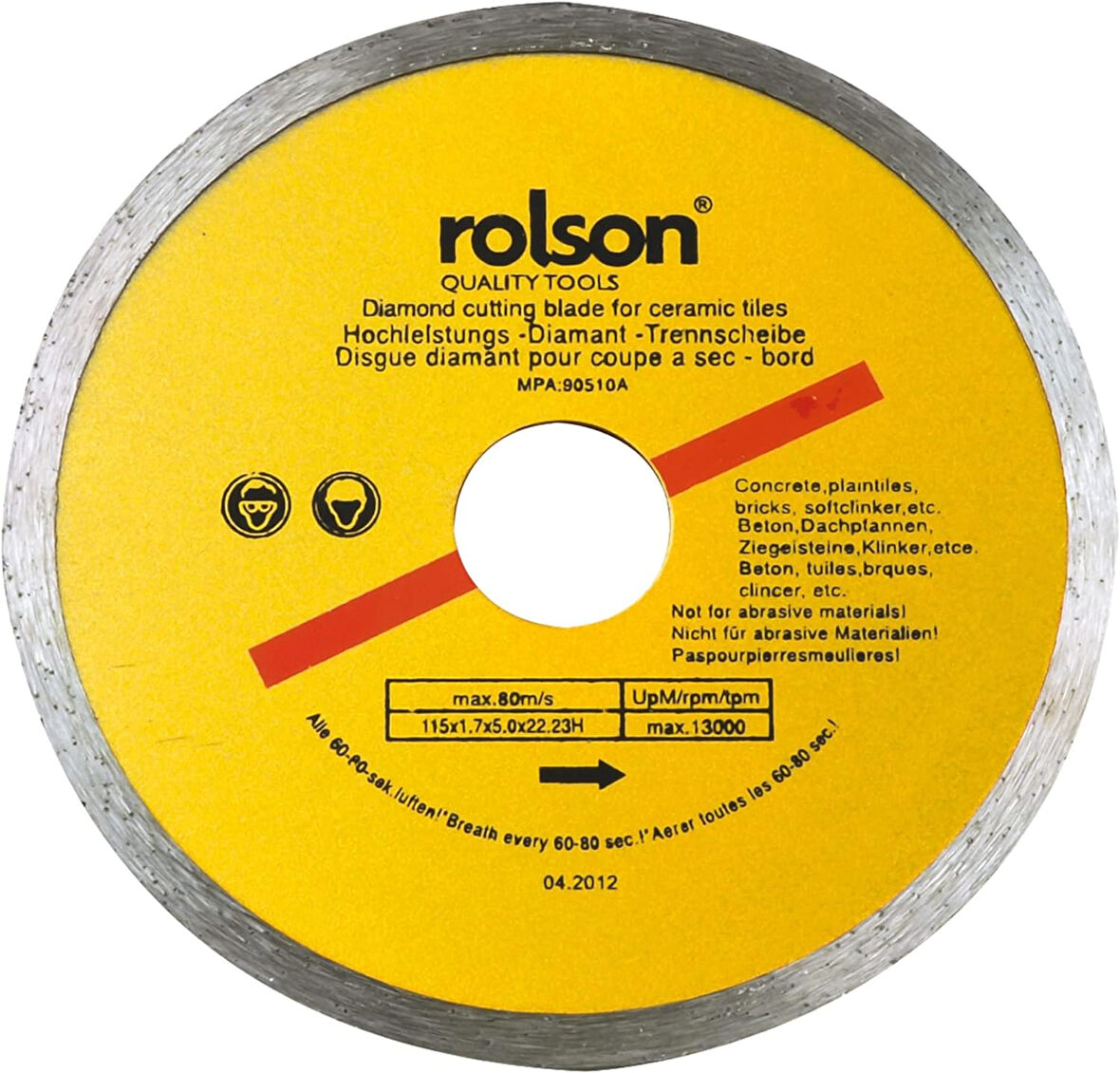 24864 115 MM Seramik Karo Bıçak