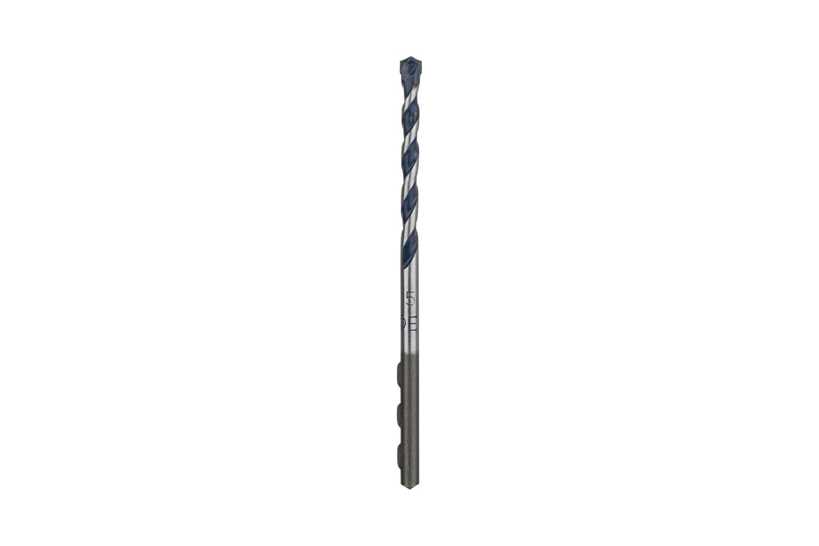 Professional Accessories Matkap ve Kırıcı Delici Uçları, Taş ve Beton, Gri, Durchmesser-5 mm/Gesamtlänge-100 mm, 1 Adet