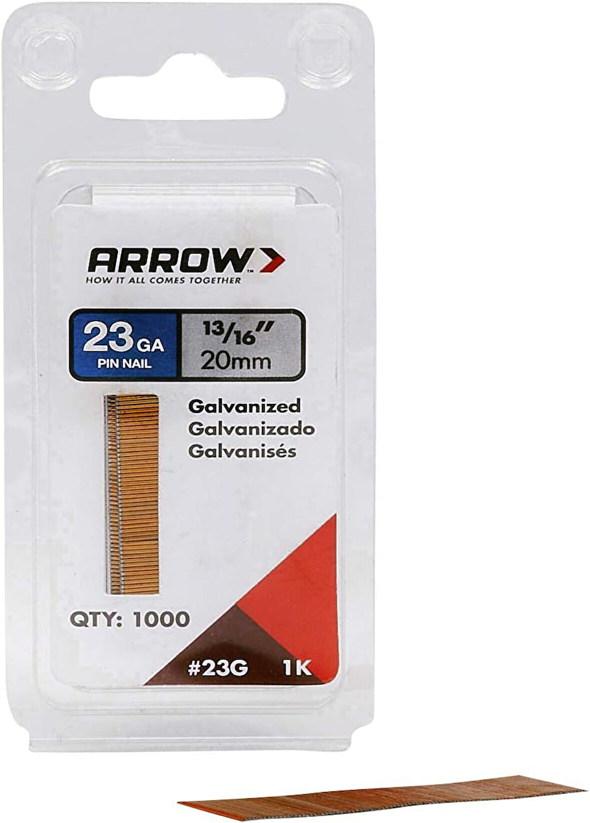 AR23G20 20mm 1000 Adet Profesyonel Başsız Çivi