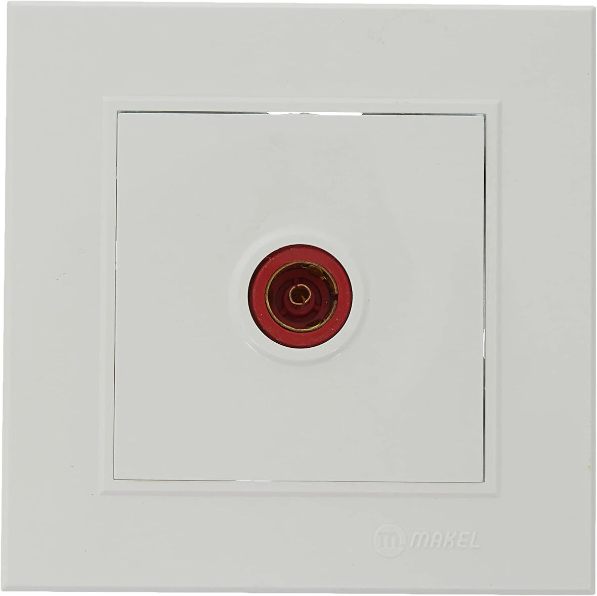 Tv-Anten Prizi (Geçişli) 6dB. Beyaz