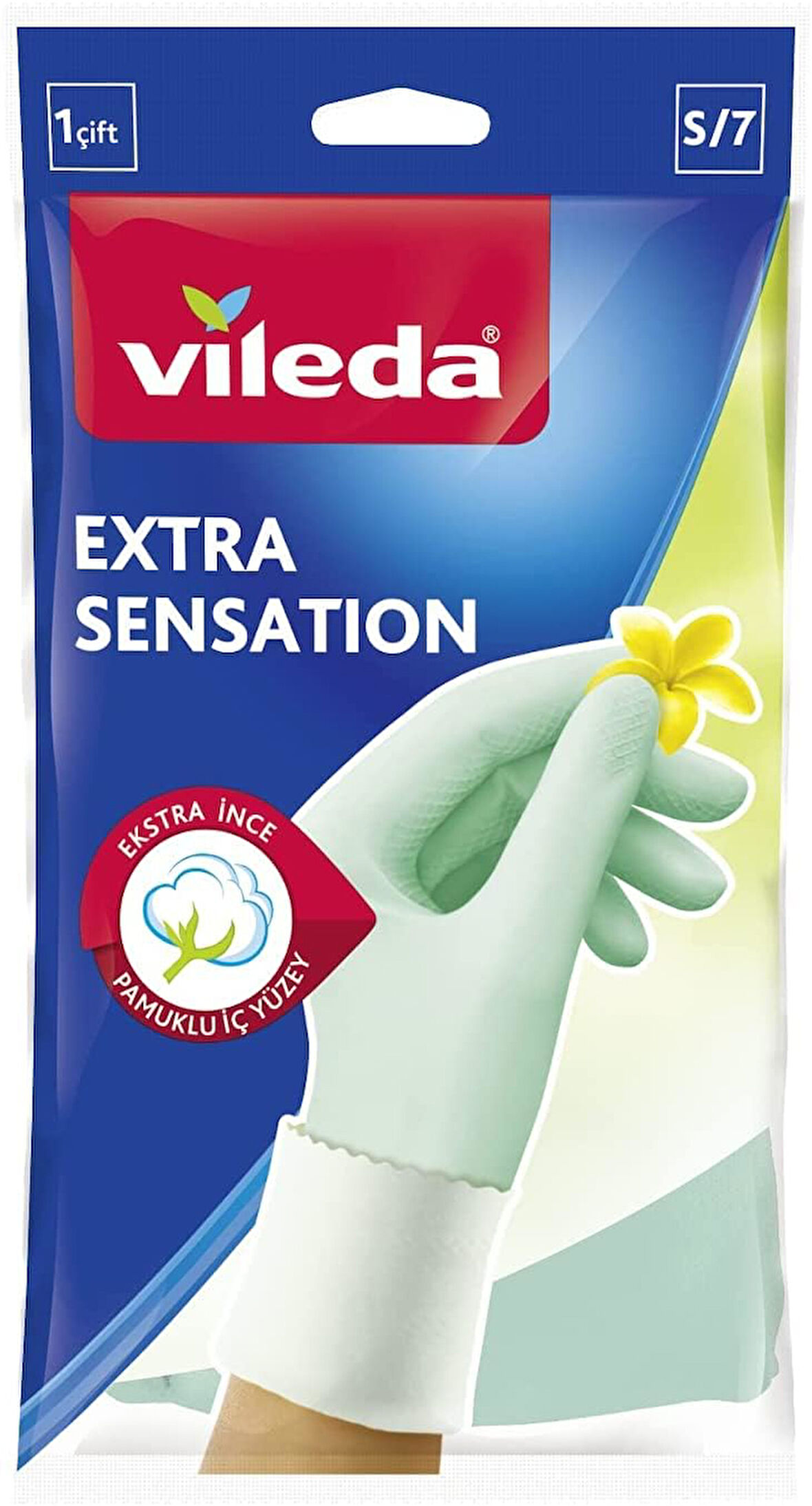Extra Sensation Eldiven,%100 Doğal Lateks, S