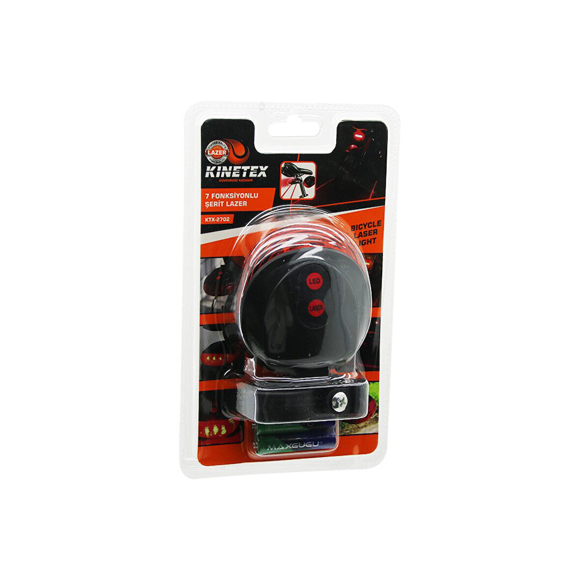 PİLLİ BİSİKLET ŞERİT LAZER - LAMBA 7 RKLI FONKSİYON