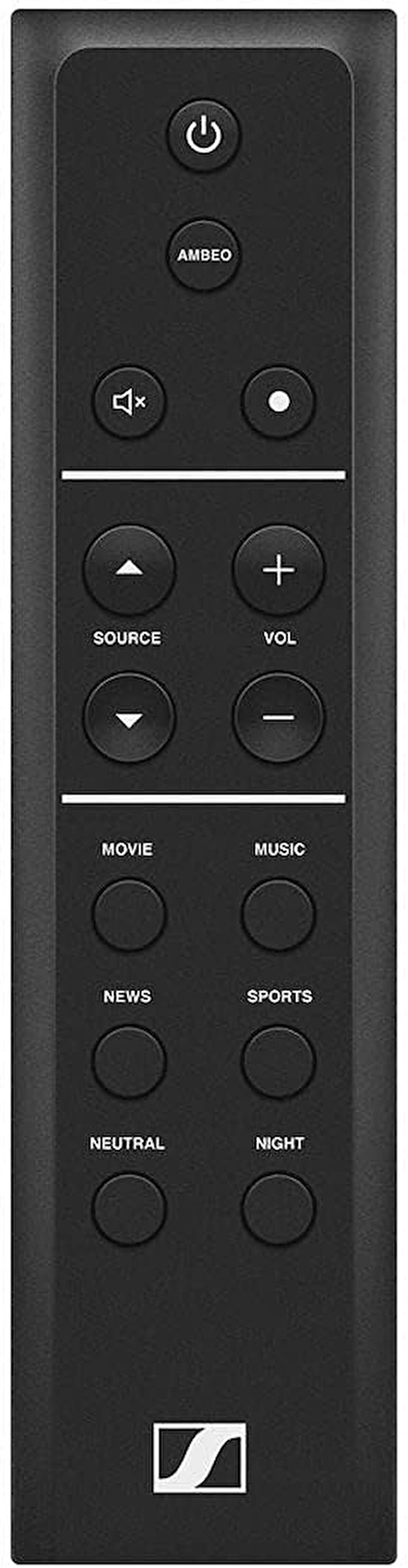 AMBEO Soundbar Max - Uzaktan Kumanda