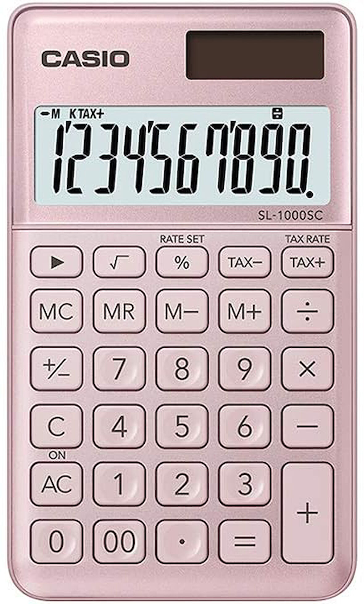 SL-1000SC-PK 10 Hane Pembe Cep Tipi Hesap Makinesi