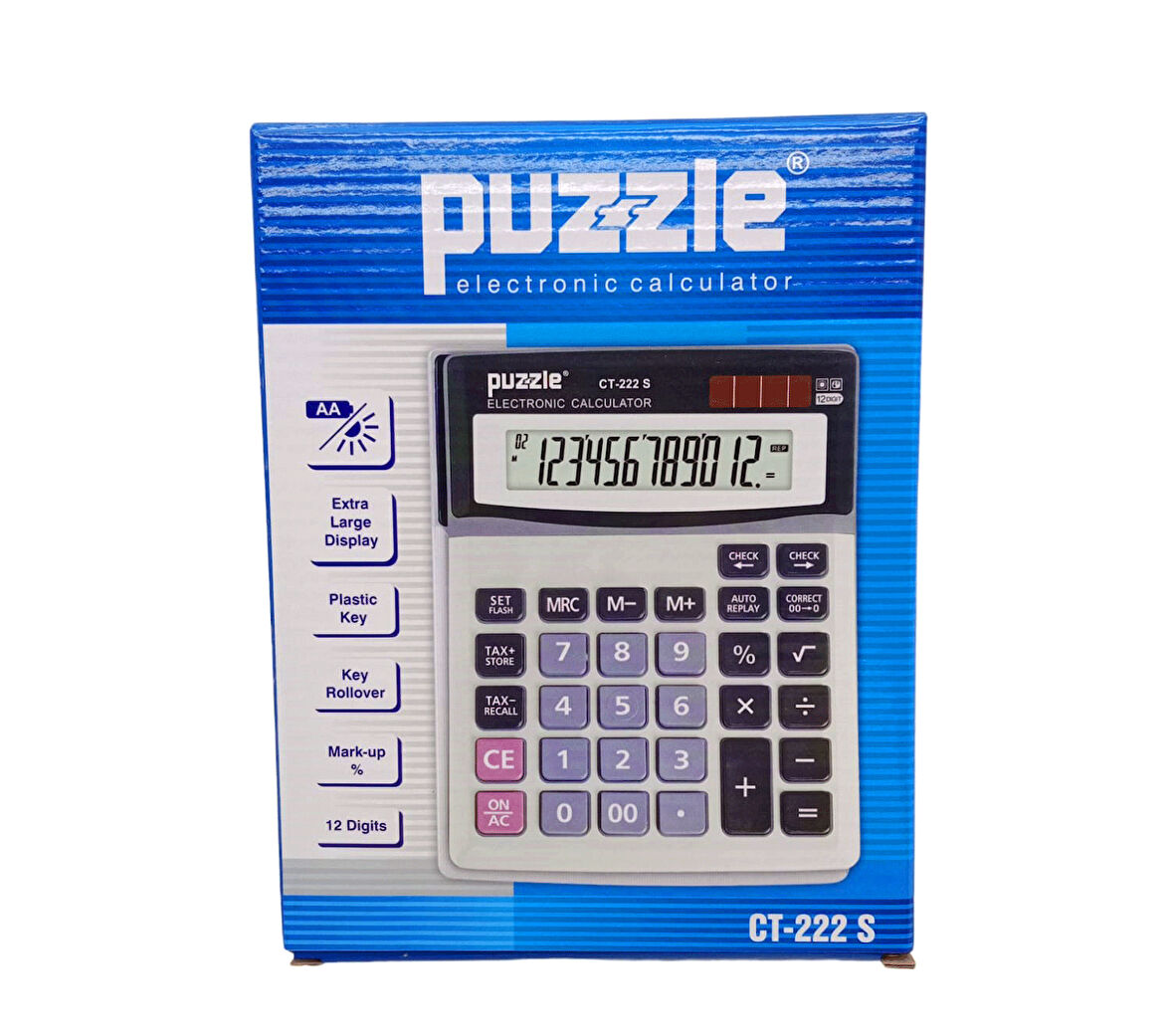 12 HANELİ HESAP MAKİNESİ CT-222S