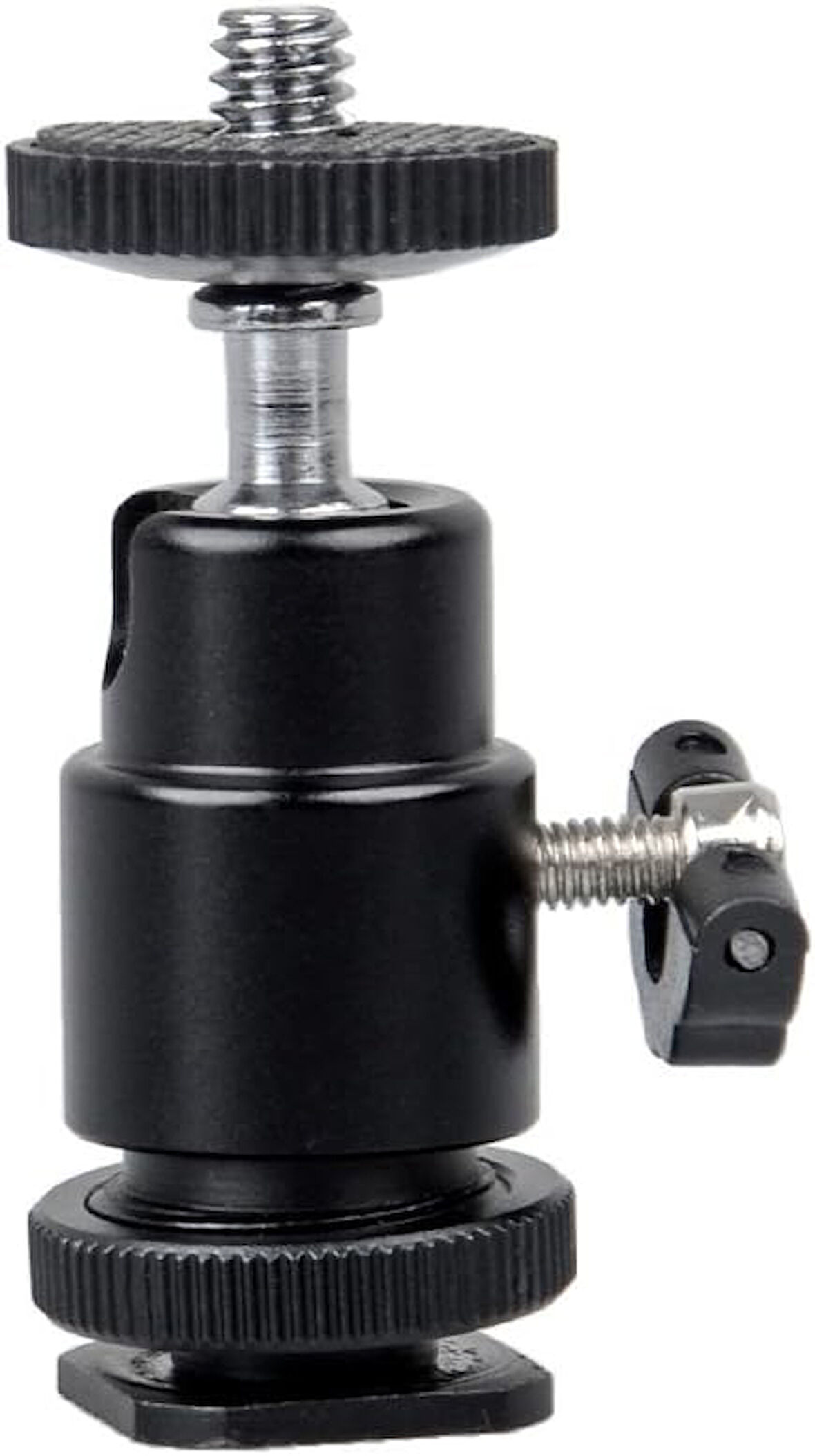 Tripod, Monopod ve Hot Shoe İçin Mini Kafa