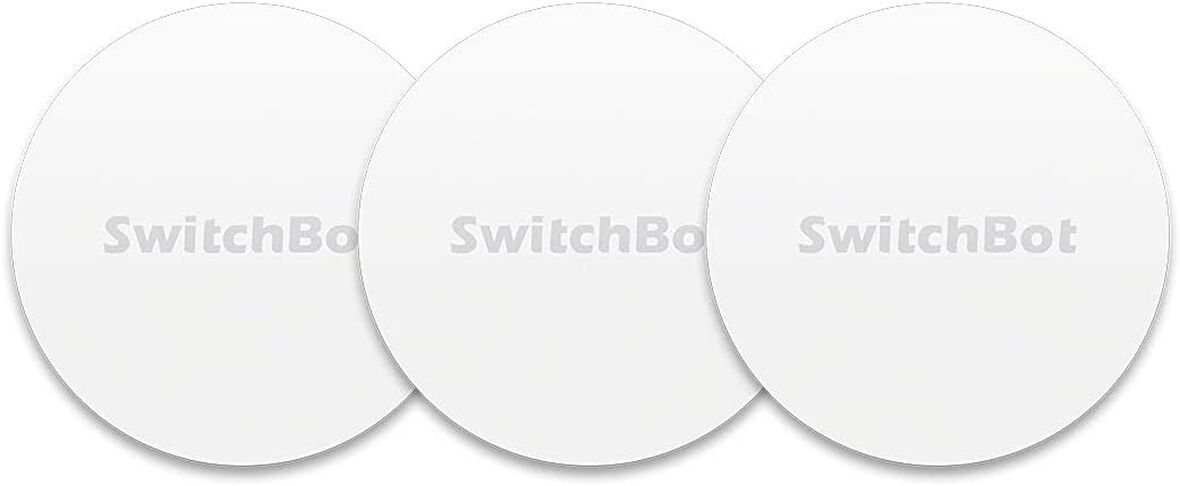 3 ADET NFC Etiket Çıkartmaları, NTAG216 30 mm 888 Bayt Etiketler SwitchBot Cihazlarıyla Harika Çalışır, iOS ve Android ve Diğer Tüm NFC Etkin Cihazlarla Uyumlu