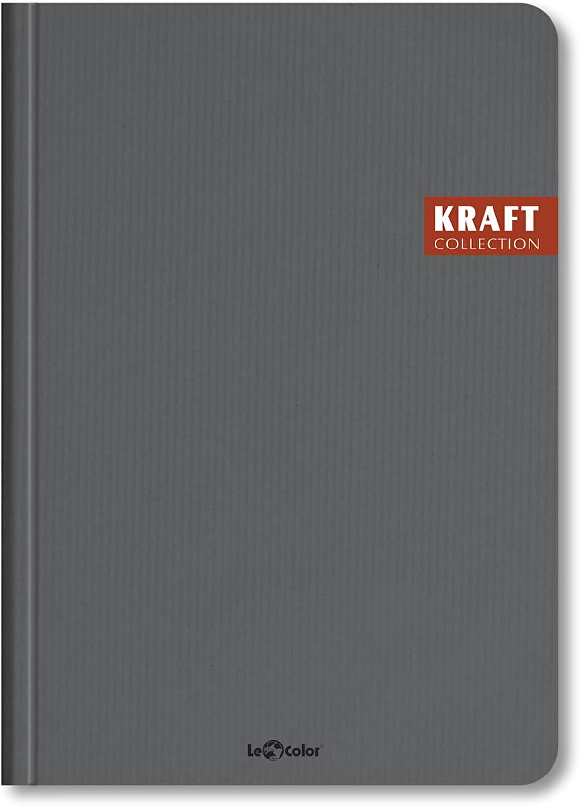 Color Kraft Ofis Defter Kareli Gri