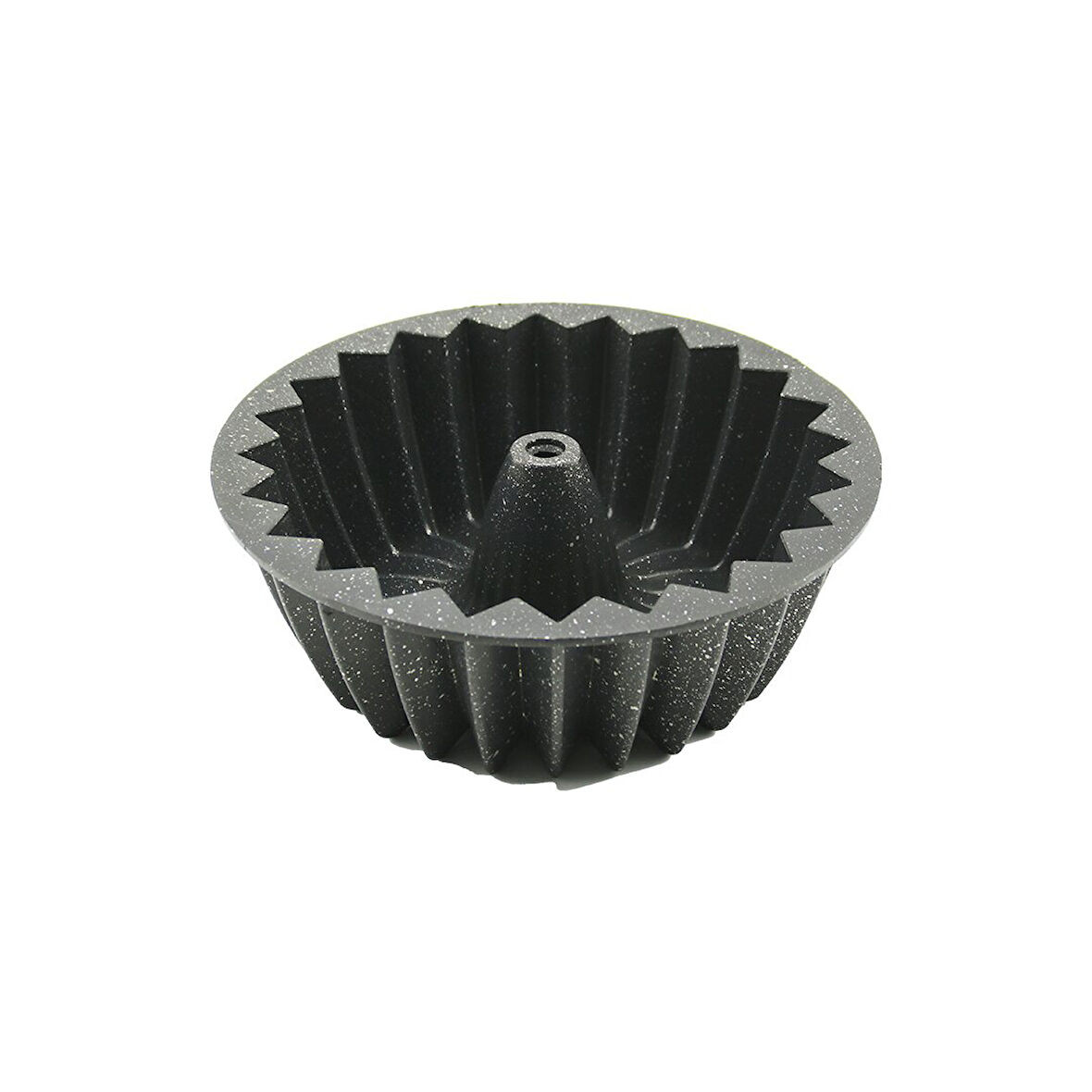 YILDIZ MODEL   DÖKÜM   GÖBEKLİ  KEK KALIP  ÇAP: 26CM  - DERİNLİK: 9CM