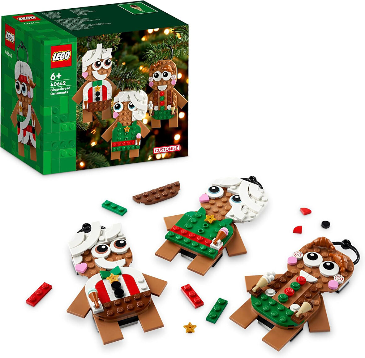 LEGO® Iconic Zencefilli Kurabiye Süsleri