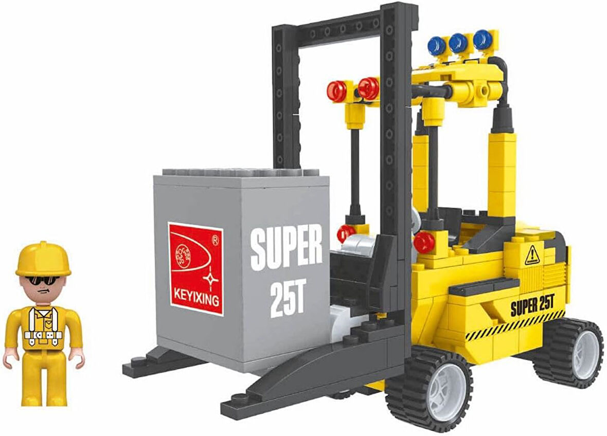 Construction Set Forklift 1Fgr.195Prç.