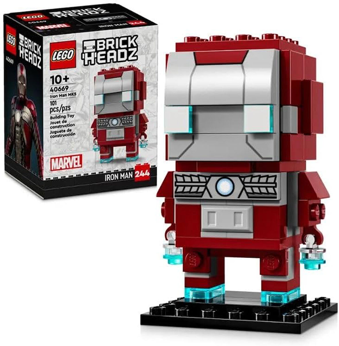 BrickHeadz 40669 Iron Man MK5