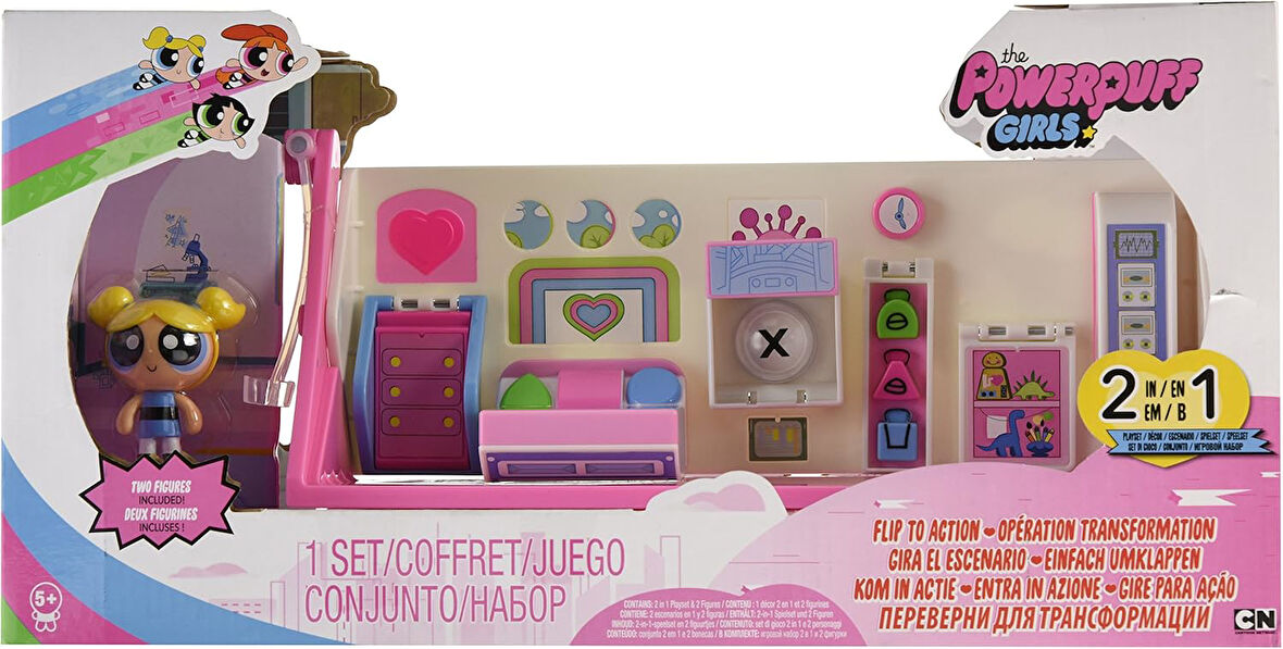 Powerpuff Girls 6028023 Flip to Action Puppe Spielset