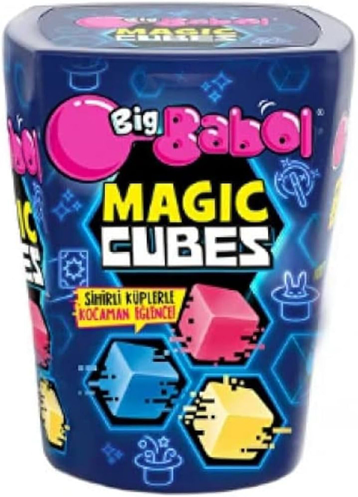 Big Babol Magic Cubes Mini Karışık Meyve