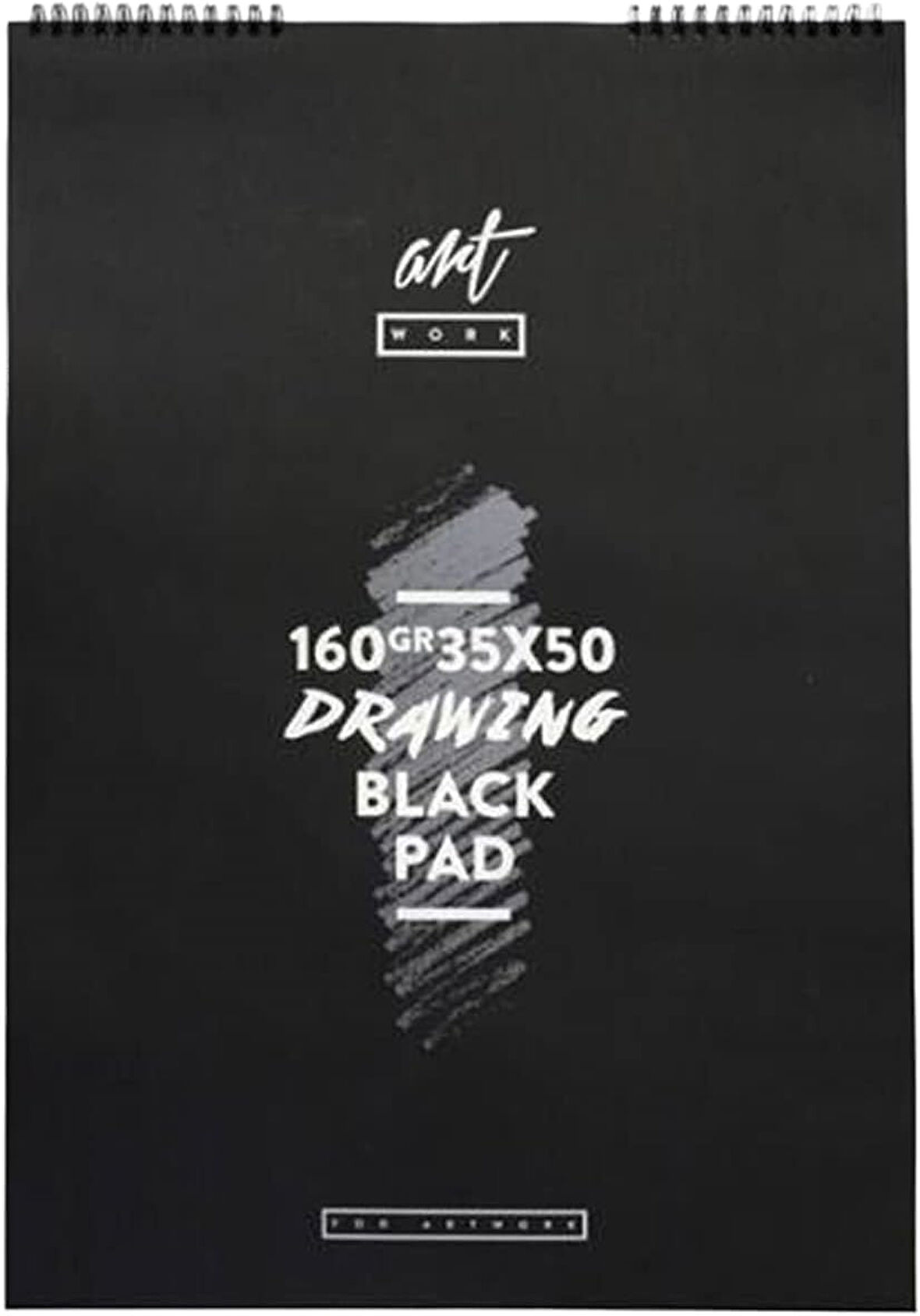 Siyah Çizim Blok 15 Yaprak 160gr 35x50cm N