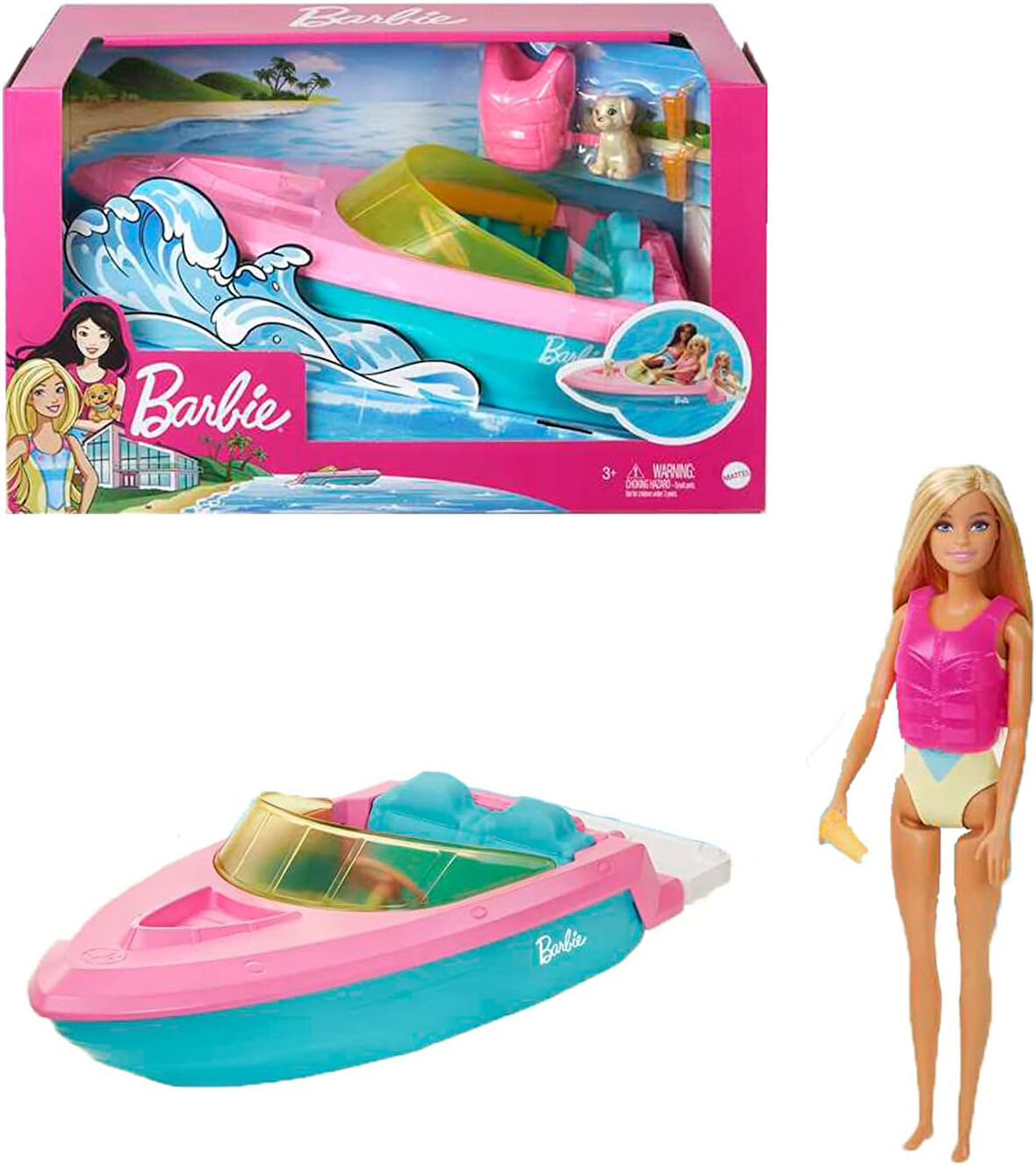 Bebek ve Teknesi Oyun Seti, 3 yaş ve üzeri, GRG30