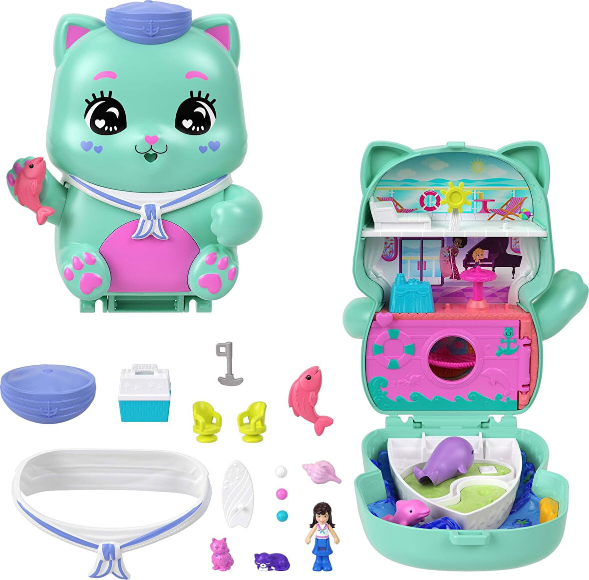 Pocket Kedicik Yelkende Mikro Oyun Seti, 4Y+, JCR37