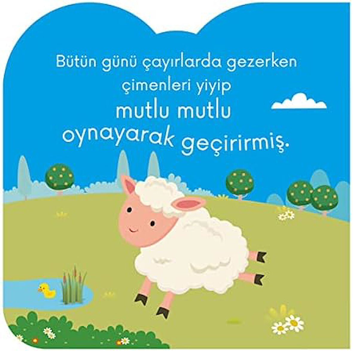 Eğlenceli Hayvanlar Serisi-Küçük Kuzu Melo