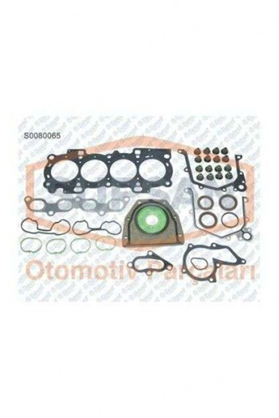 Ford Motor Takım Conta (keceli Subap Lastıklı)s,k,c Dahıl Focus 1,6 16v Zetec S / Duratec Efi 98>04 - Supsan S0080065