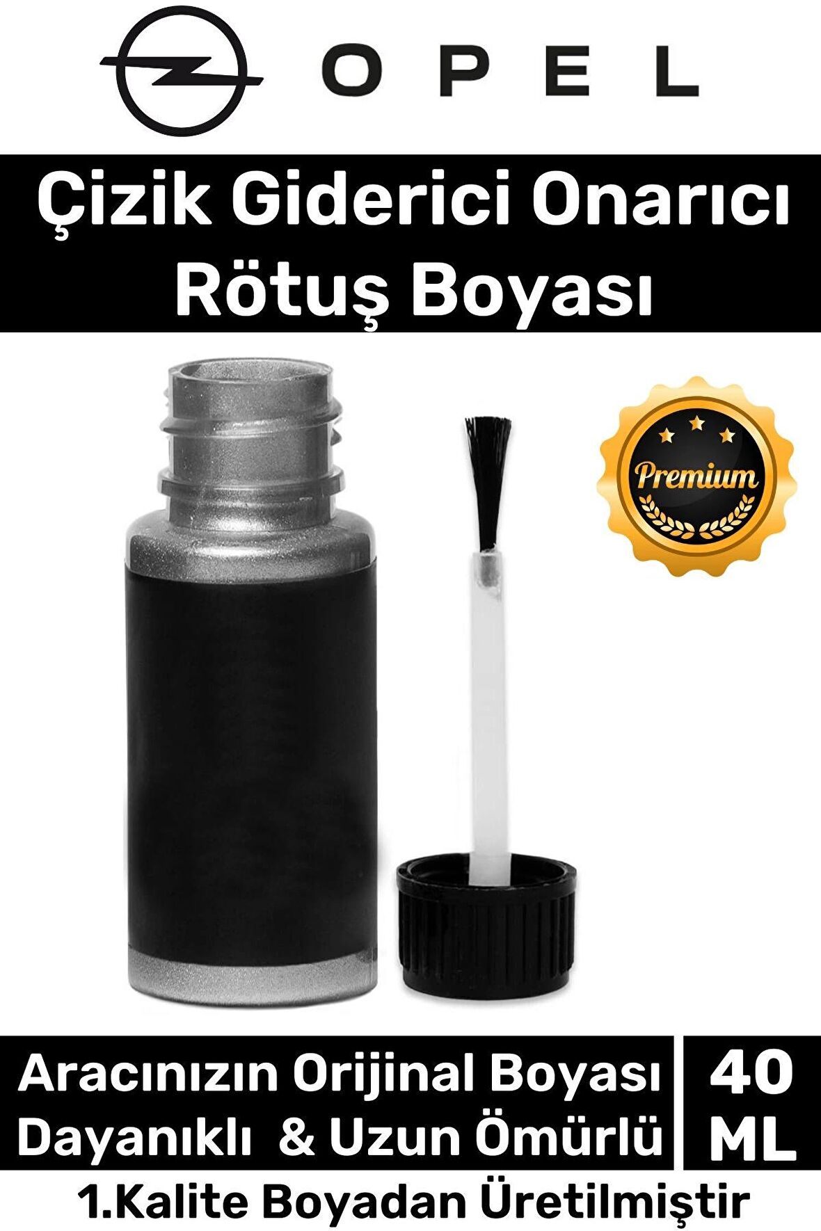 Özel Üretim Suya Dayanıklı Opel Marka Uyumlu Çizik Taş Izi Giderici Onarıcı 40ml Oto Rötuş Boyası