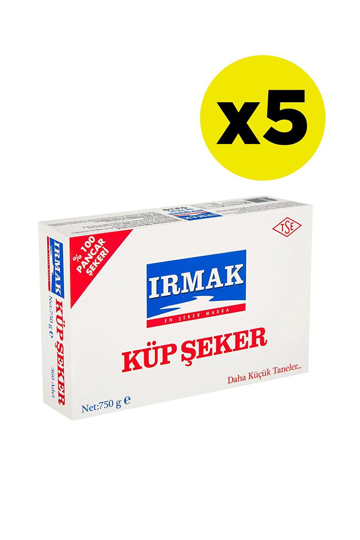 Küp Şeker 750 gr X 5 Adet