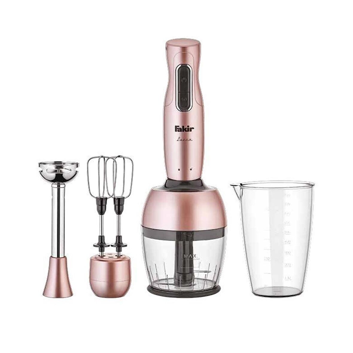 Fakir Lucca 1000W Blender Seti Rose
